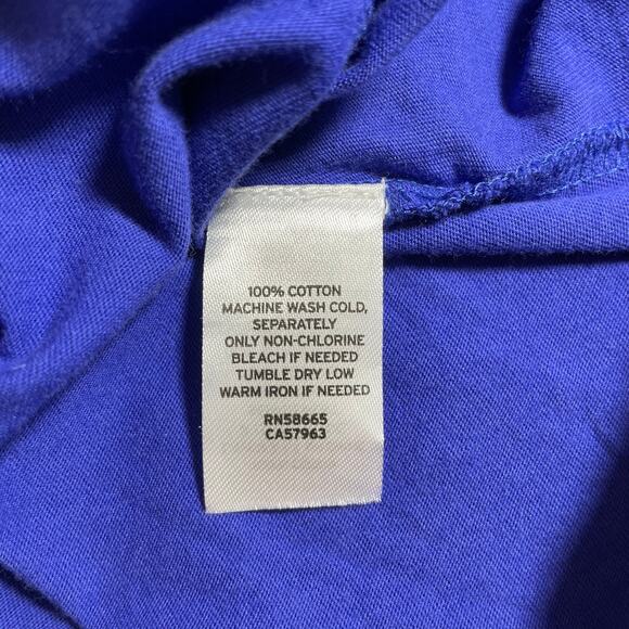 Melrose and Market New Girls Asymmetrical Hem Casual Dress Blue Size Large 10/12 - Picture 7 of 7